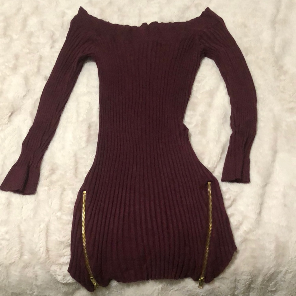 Off the shoulder dress